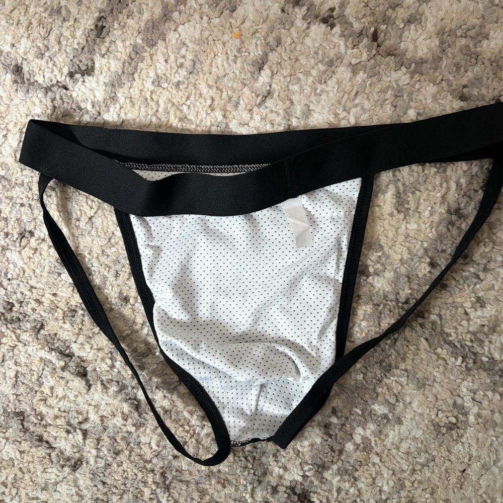 SHEIN Black Tuxedo Print Men's Underwear - Picture 2 of 3